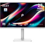 Monitor MSI PRO MAX 271QPHW 27″ IPS QHD 2560px Pivot Regolabile