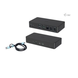 Docking Station Universale I-Tec USB 3.0 USB-C TB Doppio Monitor PD100W