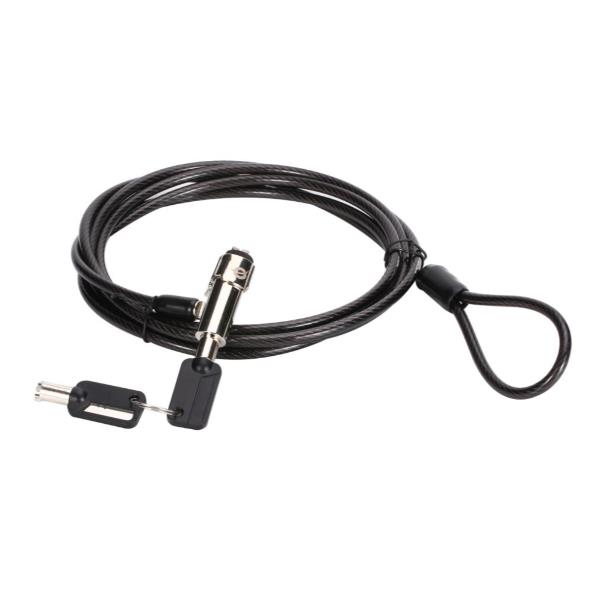 Cavo di Sicurezza per Notebook Conceptronic con Chiave Nano 1,8m Acciaio - SKU: CUSTODIO02BNM - Immagine 7