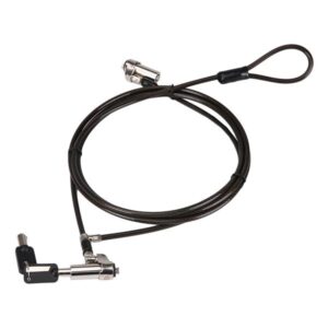 Cavo di Sicurezza Conceptronic per Notebook a Chiave 1,8m Acciaio - SKU: CUSTODIO02BNTM