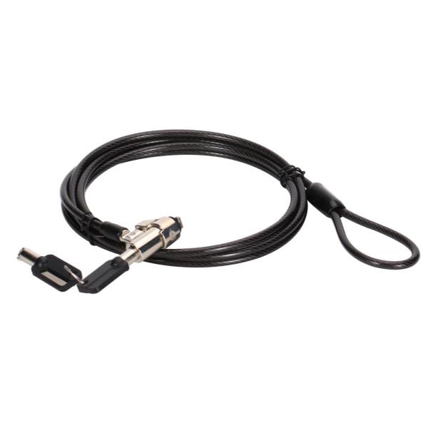 Cavo di Sicurezza Conceptronic a Chiave per Notebook 1,8m Acciaio - SKU: CUSTODIO02BSM - Immagine 7