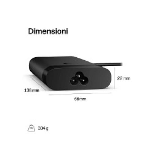 Alimentatore HP Smart 150W Nero per Notebook - SKU: DG4E0AA - Immagine 2