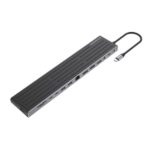 Docking Station Conceptronic 14-in-1 USB 3.2 Gen 1 in Alluminio