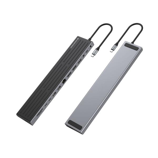 Docking Station Conceptronic 14-in-1 USB 3.2 Gen 1 in Alluminio - SKU: DONN32BD - Immagine 6