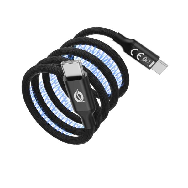 Cavo Dati USB-C Conceptronic USB 2.0 Magnetico 1,2m Maschio-Maschio - SKU: ETTA09B12 - Immagine 2