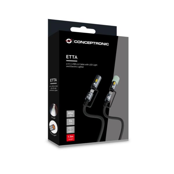 Conceptronic 4-IN-1 USB 2.0 CABLE WITH LED LIGHT - CAVI COMPUTER / MOBILE - immagine 7