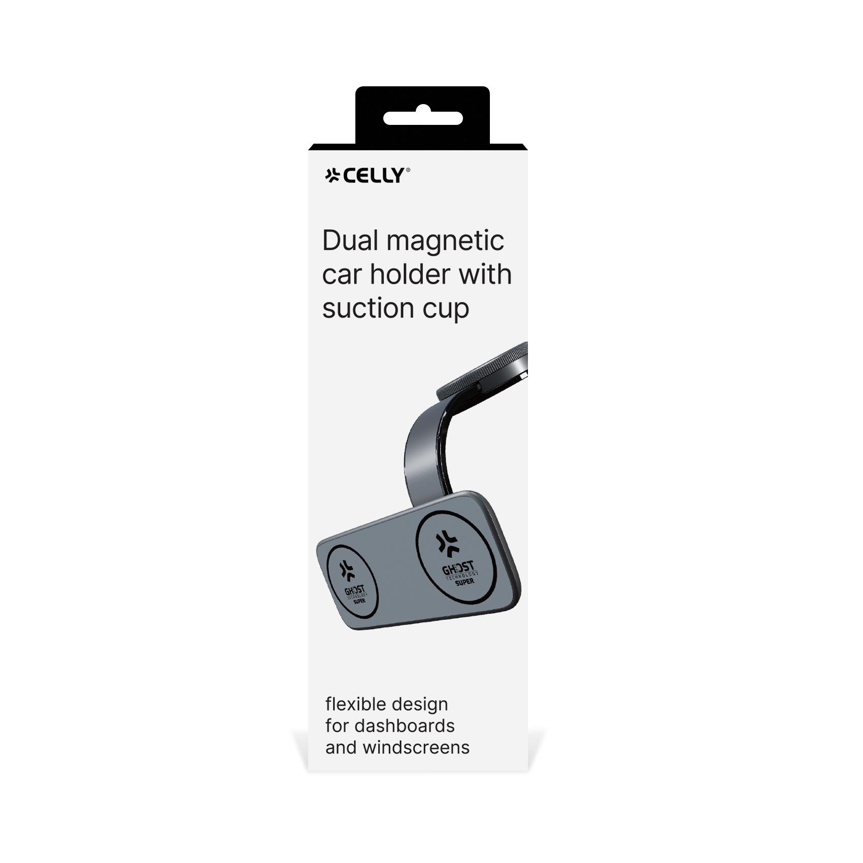 Supporto Auto Celly Dual Magnetic per Smartphone - immagine 3