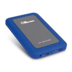 Box Vuoto per Hard Disk Hamlet HXD25U3MBL USB 3.0 SATA 2.5" Blu