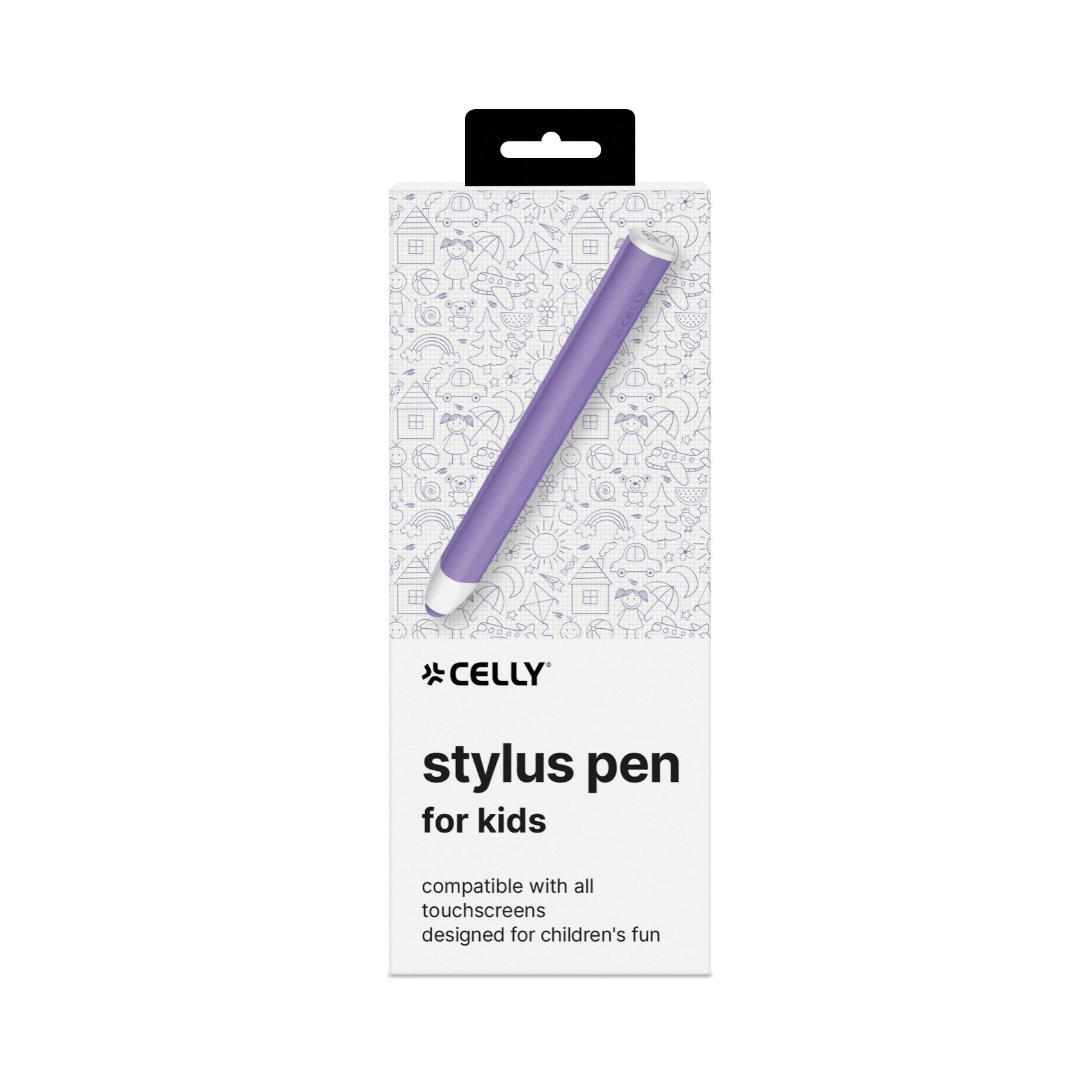 Pennino Tablet Celly Kidstouchpen per Bambini Viola - immagine 2