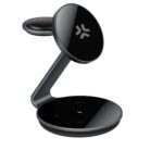 Caricabatterie Wireless Magnetico Celly MAGSTAND3IN1EVO 3in1 15W
