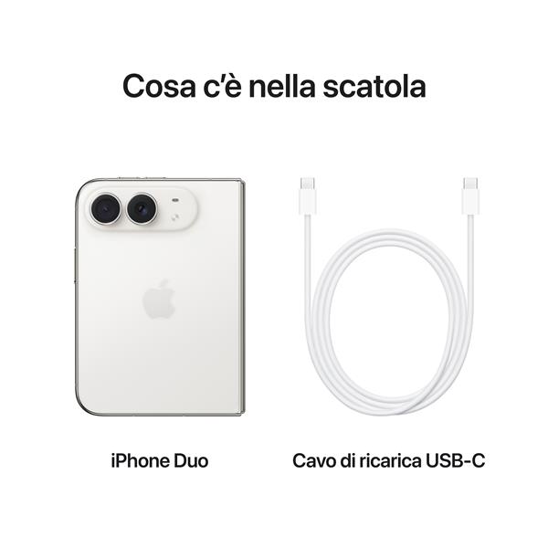 Apple iPhone Duo 1TB bianco stellare - Smartphone - immagine 2