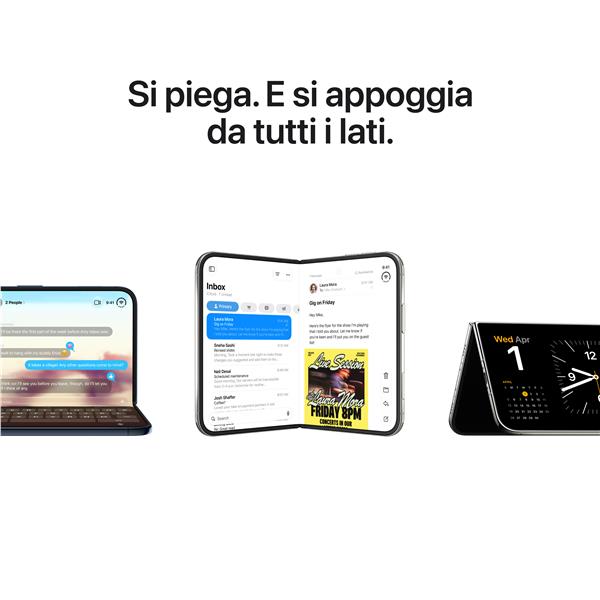 Apple iPhone Duo 1TB bianco stellare - Smartphone - immagine 5