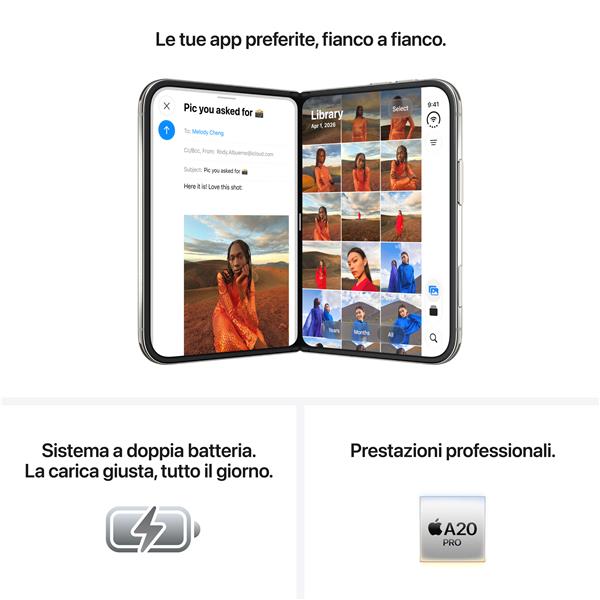 Apple iPhone Duo 1TB cielo notturno - Smartphone - immagine 5