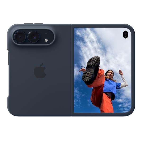 Cover Apple Custodia per iPhone Duo in Poliestere Blu Marino - SKU: MKR84ZM/A