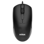 Mouse USB Nilox Tech 1200 DPI Nero
