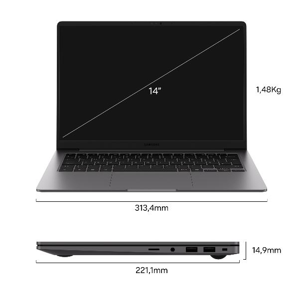 Notebook Samsung Galaxy Book 6 EE Intel Core Ultra 5 32GB 512GB 14 - SKU: NP742BJG-KA4IT - Immagine 9