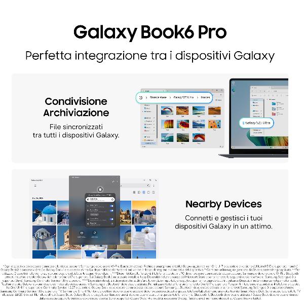 Notebook Samsung Galaxy Book6 Pro 16" Touch Intel Core Ultra 7 32GB 1TB - immagine 11