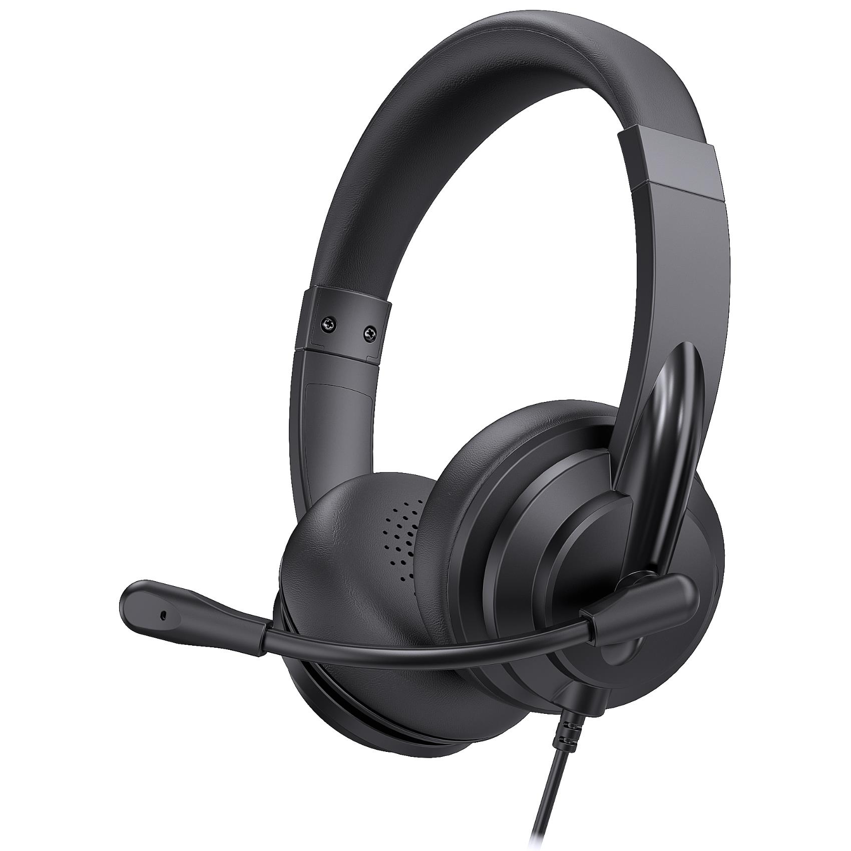 Nilox HEADPHONES ENC USB-C/USB-A - Cuffie e Auricolari