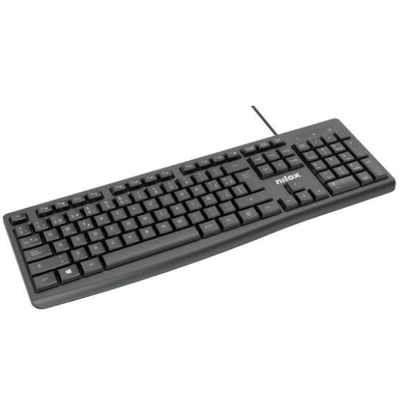 Tastiera Nilox Tech USB Italiana 1.5 Metri - immagine 3