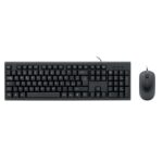 Nilox KIT KEYBOARD + MOUSE USB BLACK – Tastiere e mouse