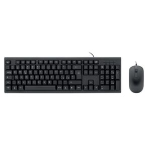 Nilox KIT KEYBOARD + MOUSE USB BLACK - Tastiere e mouse