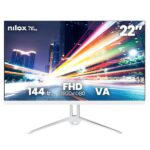 Nilox MONITOR 22 VA 144HZ BIANCO – Monitor Desktop