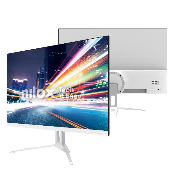 Nilox MONITOR 22 VA 144HZ BIANCO - Monitor Desktop - immagine 2