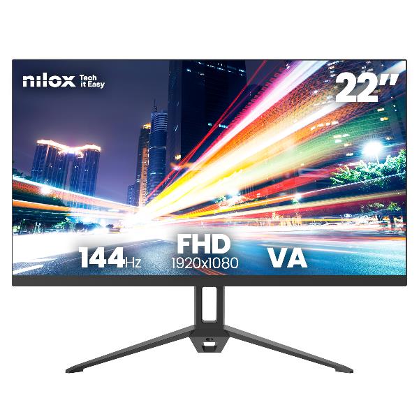 Nilox MONITOR 22 VA 144HZ NERO - Monitor Desktop - immagine 4