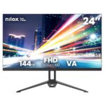 Nilox MONITOR 24 VA 144HZ NERO – Monitor Desktop