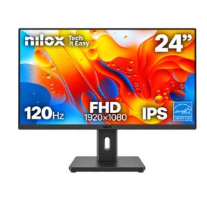 Nilox MONITOR 24 IPS SPK REG ENERGY STAR - Monitor Desktop