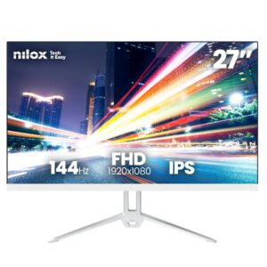 Nilox MONITOR 27 IPS 144HZ BIANCO - Monitor Desktop