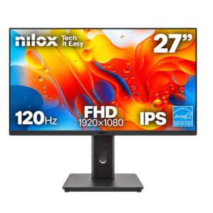 Nilox MONITOR 27 IPS SPK REG ENERGY STAR - Monitor Desktop