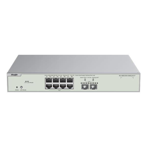 Ruijie Networks RG-NBS3300-8MG2XS-P - Switch