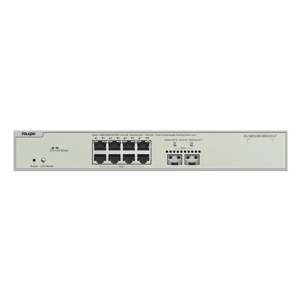Ruijie Networks RG-NBS3300-8MG2XS-P - Switch - immagine 4