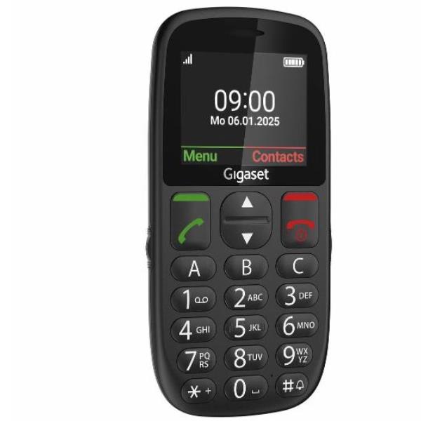 Cellulare Gigaset GL395 Nero - Telefono Essenziale con Batteria a Lunga Durata - immagine 2