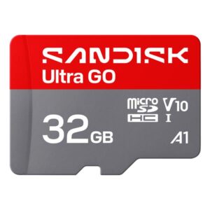 Micro SD Sandisk Ultra Go 32GB MicroSDHC Classe 1 120 MBs - SKU: SDSQUGN032GGN6M