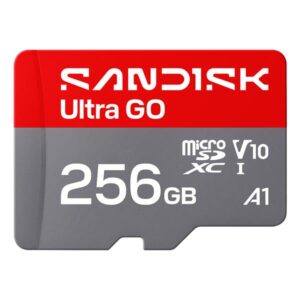 Micro SD SanDisk Ultra Go 256GB MicroSDXC Classe 1 - SKU: SDSQUGN256GGN6M
