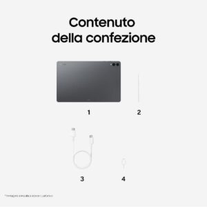 Tablet Samsung Galaxy Tab S12 Ultra WiFi 14,6 12GB 512GB Grigio - SKU: SM-X940NZAPEUB