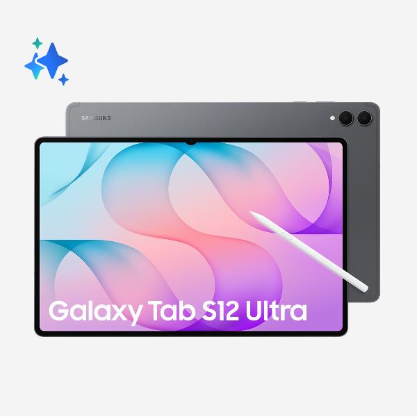 Tablet 5G Samsung Galaxy Tab S12 Ultra 12GB 256GB Grigio - SKU: SM-X946BZAREUB - Immagine 2