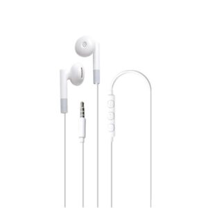 Auricolari Celly UP300 con Microfono e Controllo Volume Jack 3.5mm Bianco