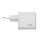 Celly UPTC2USBC100WWH – Caricabatteria da rete con doppia porta USB-C, tecnologia GaN, potenza massima 100 Watt [UPTC COLLECTION] – Caricabatterie