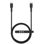 Celly USBCSILBR240WBK – Premium Braided USB-C Cable with 240W Fast Charging and Reinforced Connectors – Cavi
