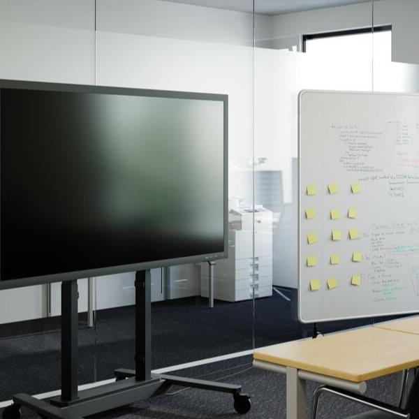 Vogels Carrello elevatore per display motorizzato RISE 4205, 50 mm/s, corsa 700 mm (Nero, UE) - SUPPORTI TV/MONITOR - immagine 5