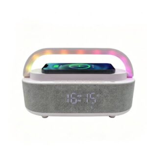 Caricabatterie Wireless Celly WLCLOCKHAND Sveglia Speaker 15W USB-C